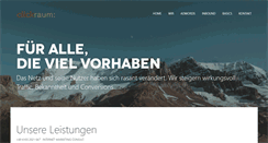 Desktop Screenshot of clickraum.de